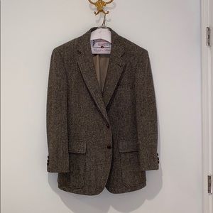 Oversized Scottish Tweed Blazer